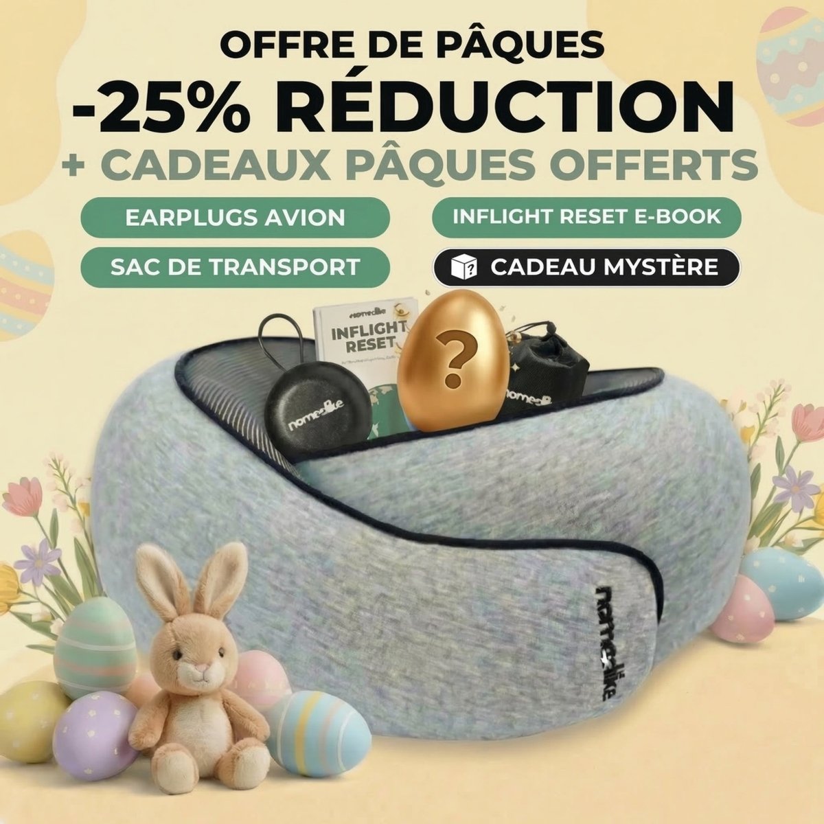 NOMAREST™ | Pâques | - 25% + Cadeaux Pâques - Nomadike