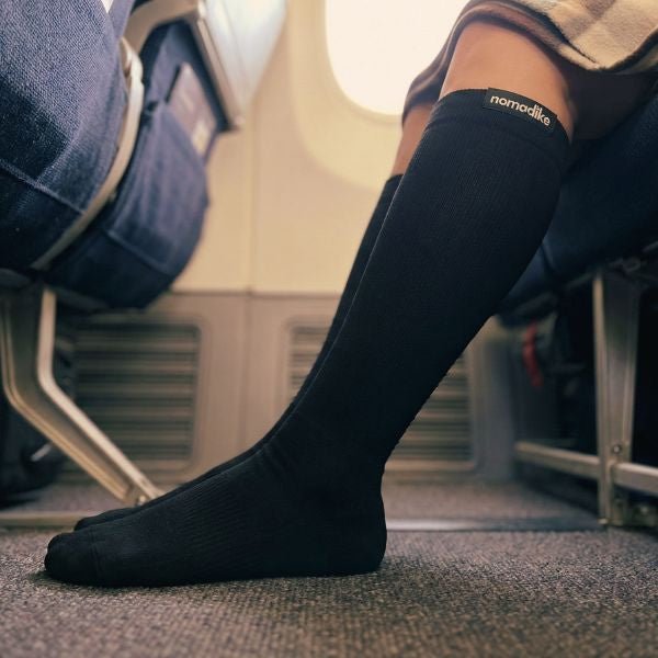 NOMASOCKS™ | Bamboo Compression Socks for Flight - Nomadike
